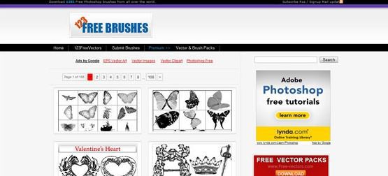 123FreeBrushes