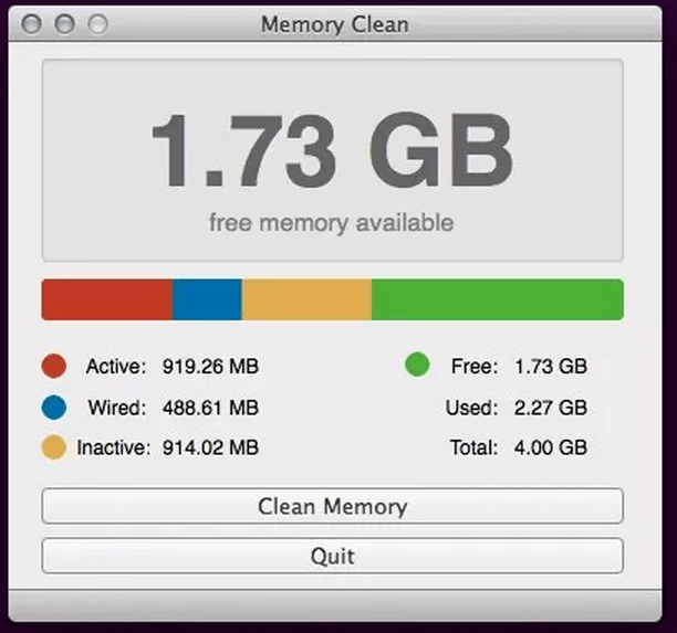 svuotare RAM mac
