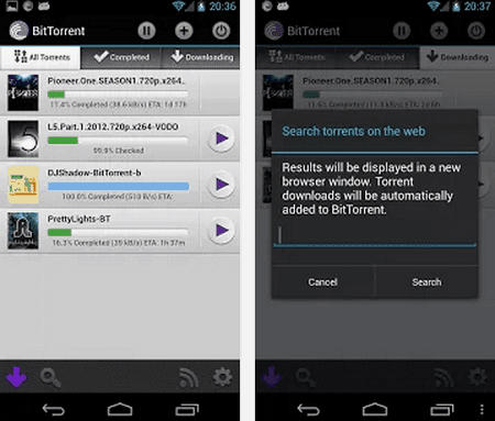 torrent android smartphone