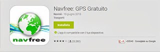 GPS Android senza Internet GRATIS - NavFree