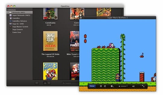 OpenEMU emulatore giochi arcade MAC