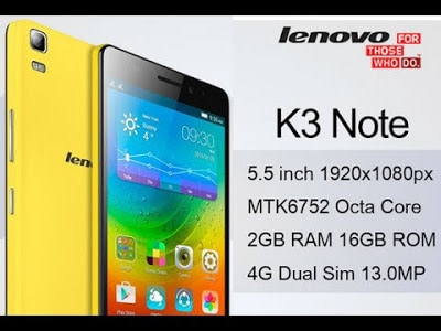 k3 note