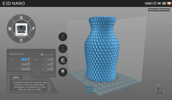 Easythreed NANO stampante 3D recensione