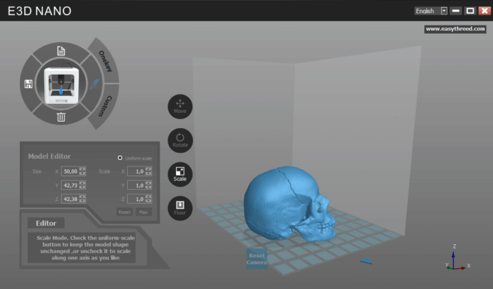 Easythreed NANO stampante 3D recensione