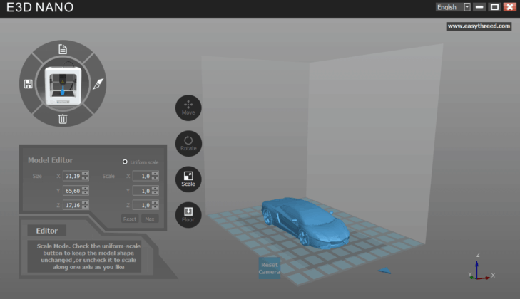 Easythreed NANO stampante 3D recensione
