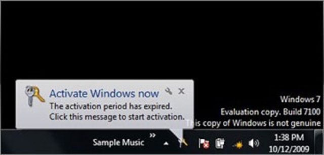 Fix messaggio Questa copia di Windows non è autentica