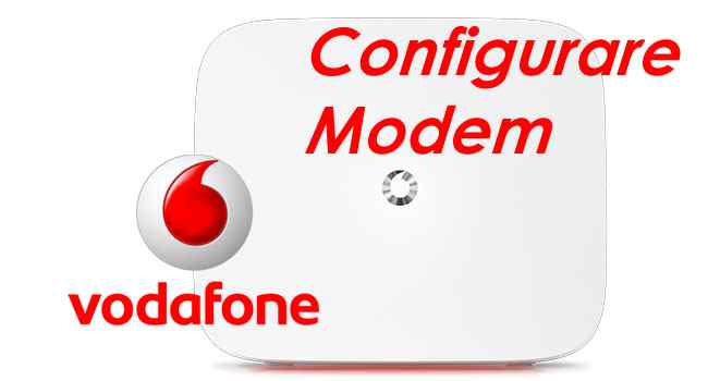 Come configurare modem Vodafone