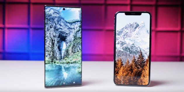 Samsung Galaxy Note 10+ VS iPhone XS Max