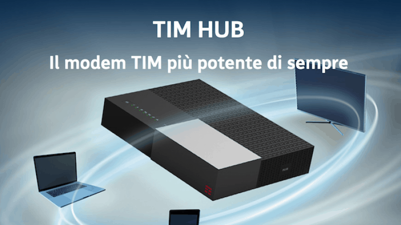 come aggiornare firmware router TIM Hub