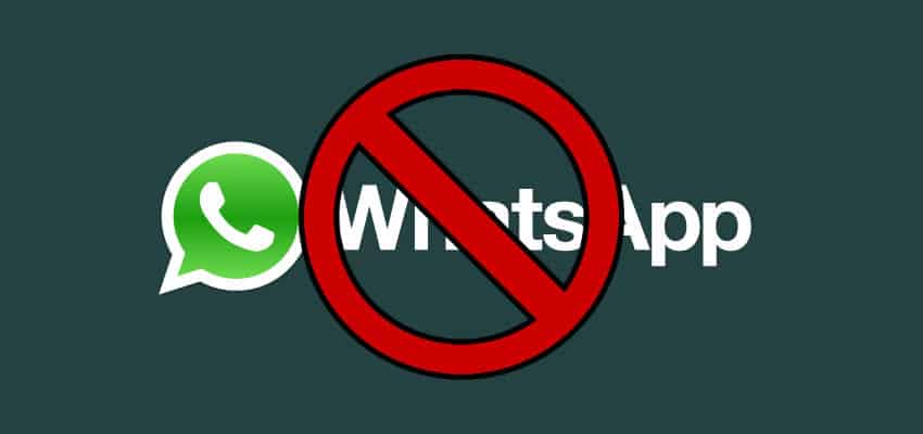 ban Whatsapp