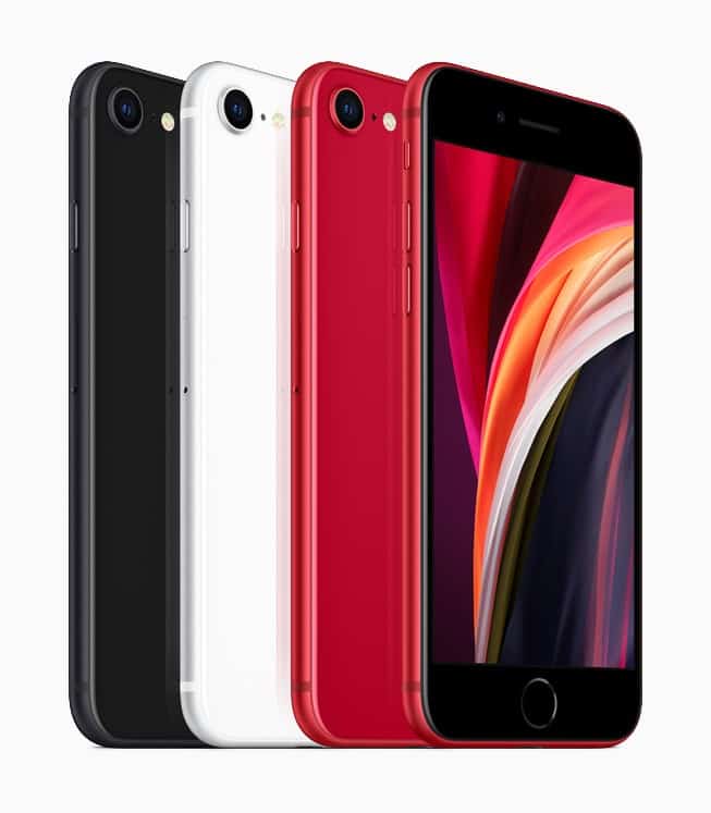 iPhone SE 2020 Nero Bianco RED